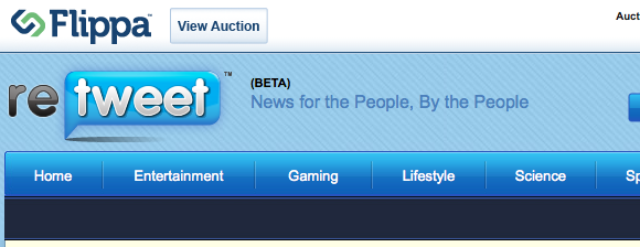 Retweet Sold on Flippa Retweet Sold on Flippa